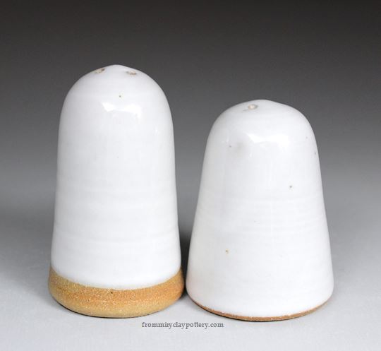 Handmade Pottery Salt \u0026 Pepper Shaker 